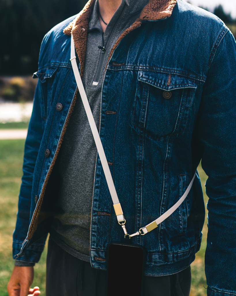 Nivo Crossbody-Handyband aus RCS recyceltem PET