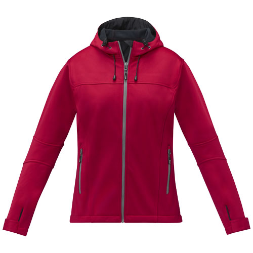 Match Softshelljacke für Damen - rot / XS
