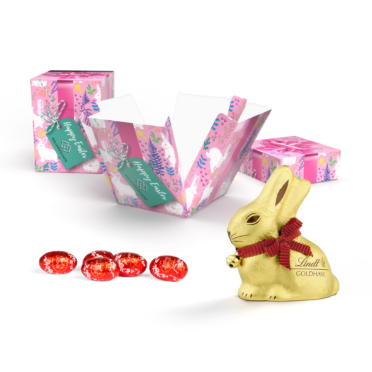 Lindt Oster-Überraschung in Werbekartonage