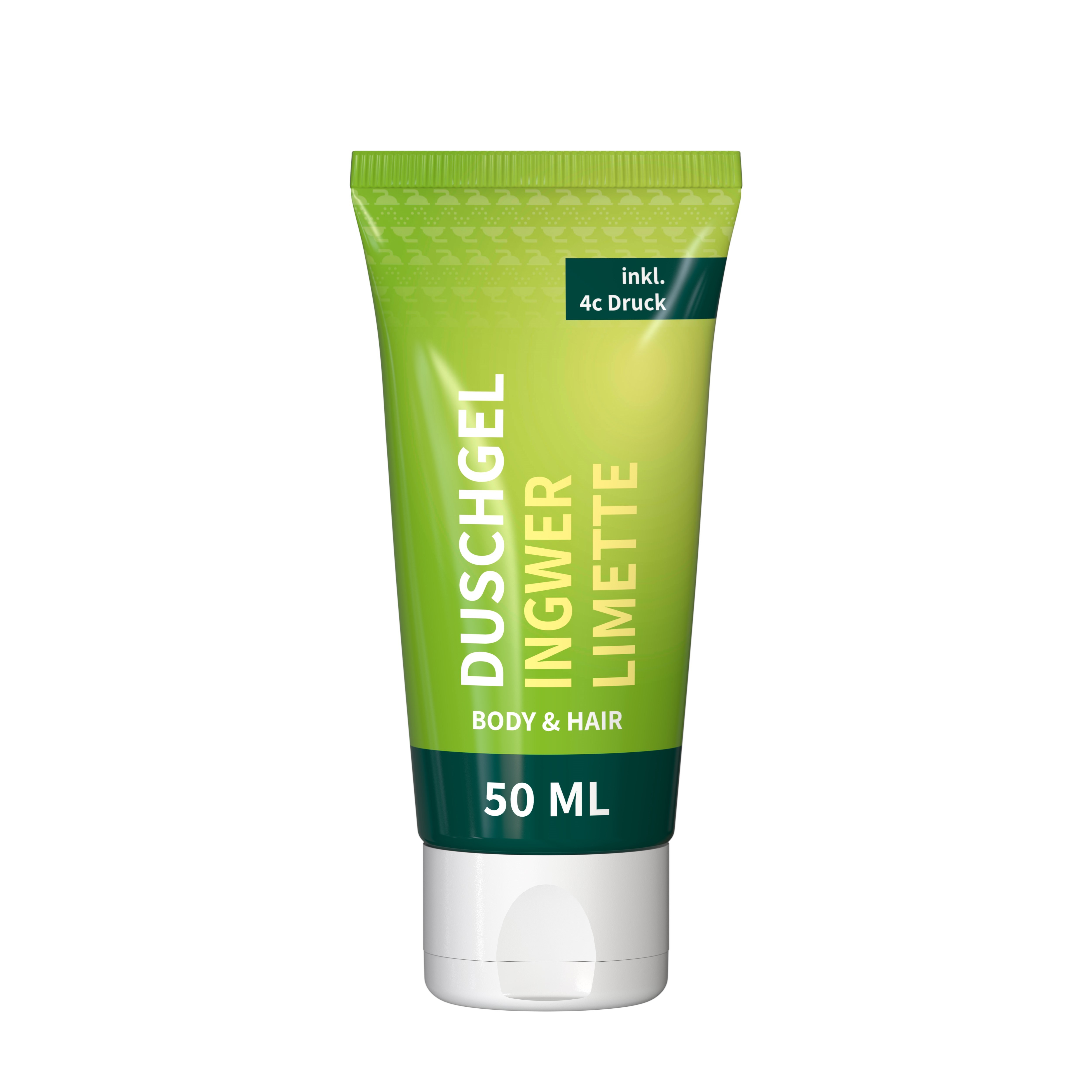 Duschgel Ingwer-Limette, 50 ml Tube