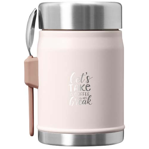 Stanley 400ml Legendary Food Jar Lunchpot mit Göffel - hellrosa