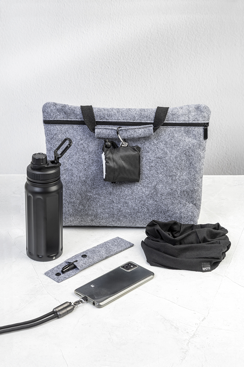 Laptoptasche RPET - grau
