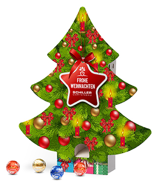 Lindt Lindor Adventsspender "Baum"