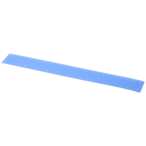Rothko 30 cm Kunststofflineal - blau mattiert