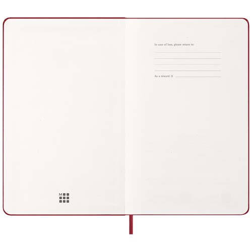 Moleskine Hardcover 12 Monate Tageskalender - scharlachrot