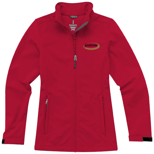 Maxson Softshelljacke für Damen - rot / S