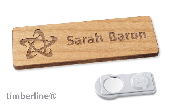 Namensschild timberline® 25 "complete-engraved"