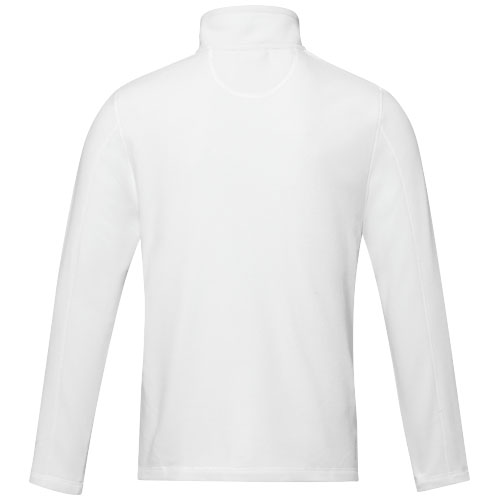 Amber GRS recycelte Fleecejacke für Herren - weiss / XS