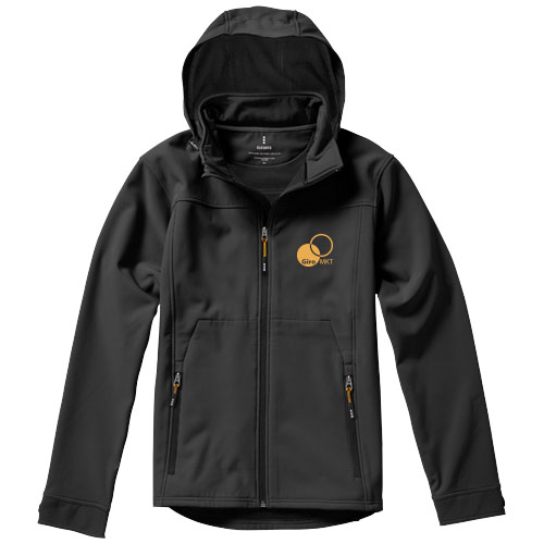 Langley Softshelljacke für Herren - anthrazit / XL