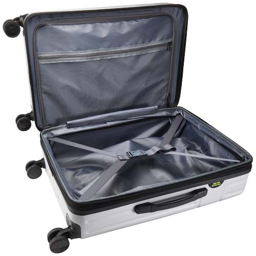 Rover 24" GRS-recycelter, erweiterbarer Trolley 70 L - silber