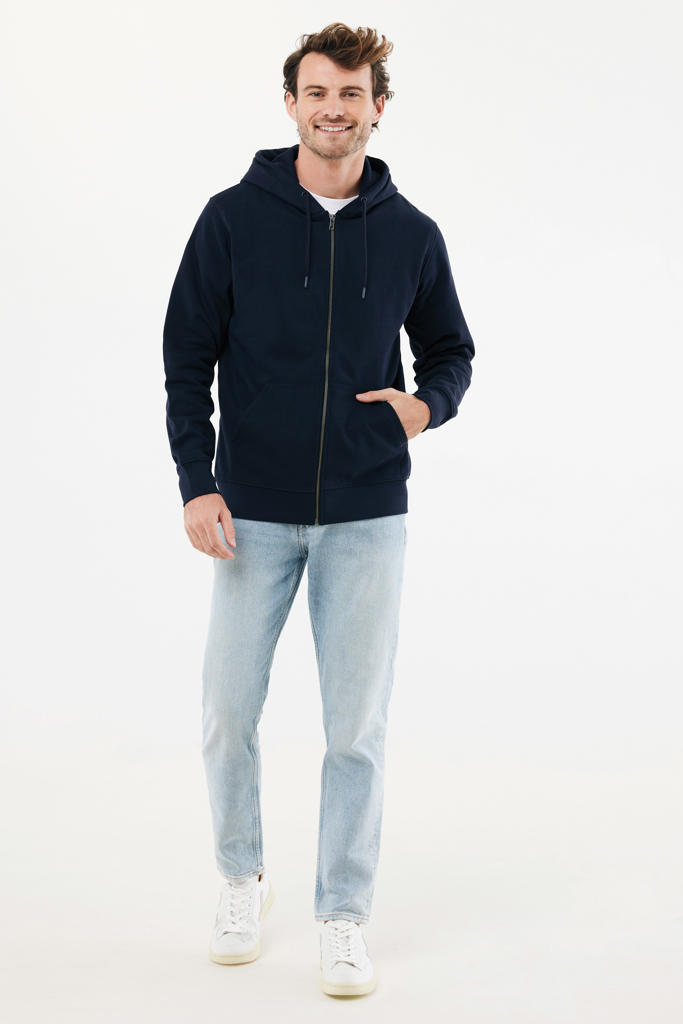 IQONIQ Abisko Zip-Kapuzenpullover aus recycelter Baumwolle