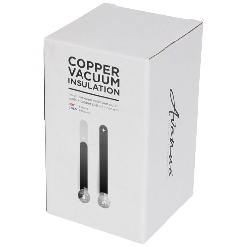 Lagom 380 ml Kupfer-Vakuum Isolierbecher - schwarz glänzend