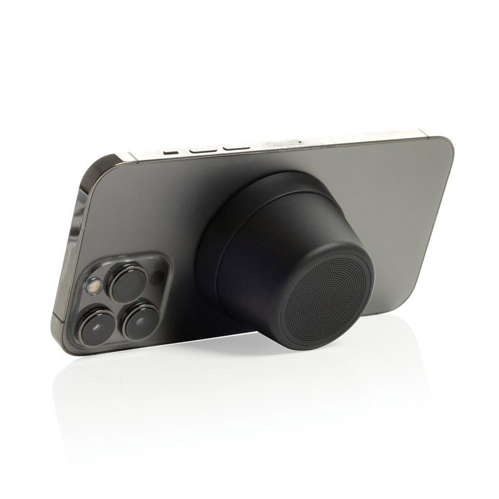 Nivio magnetischer 5W-Speaker aus RCS recyceltem Aluminium