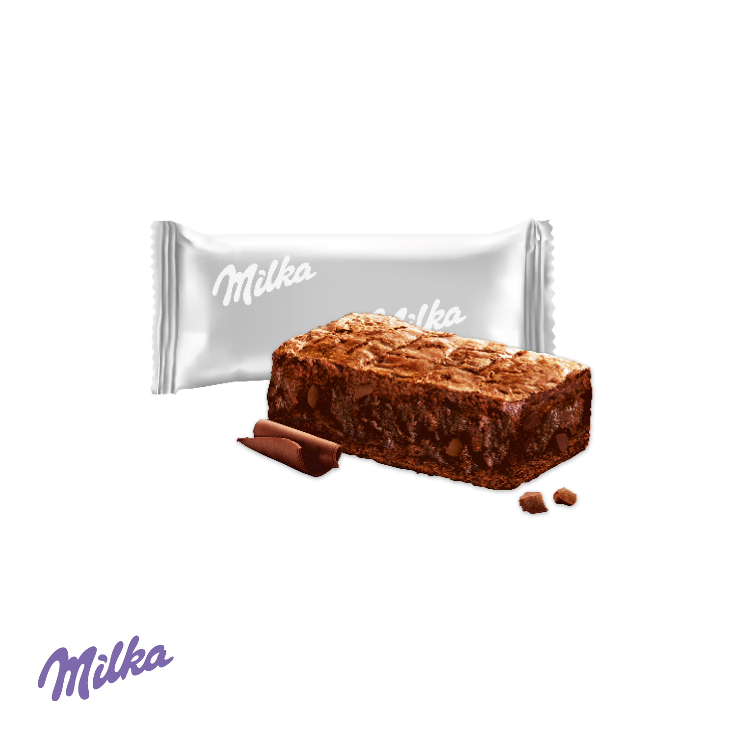 Milka Choco Brownie in Werbebox