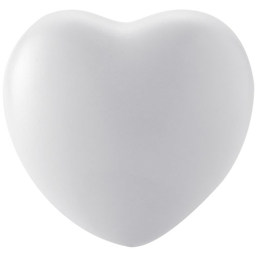 Herzförmiger Antistress Ball - weiss