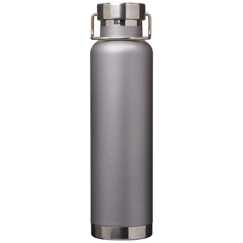 Thor 650 ml Kupfer-Vakuum Isoliersportflasche - grau