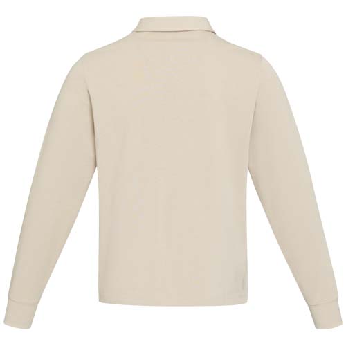Clyde Rugby Polo Sweatshirt Unisex - oatmeal / XS