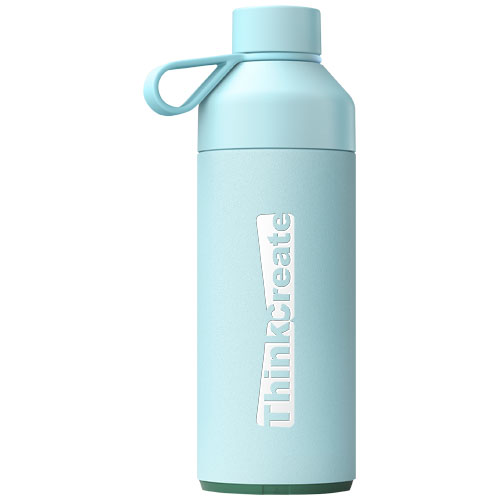 Big Ocean Bottle 1 L vakuumisolierte Flasche - himmelblau