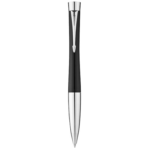 Parker Urban Kugelschreiber (blaue Mine) - schwarz / silber