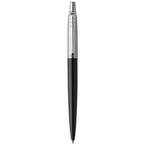 Parker Jotter Bond Street Kugelschreiber (blaue Mine) - schwarz / silber