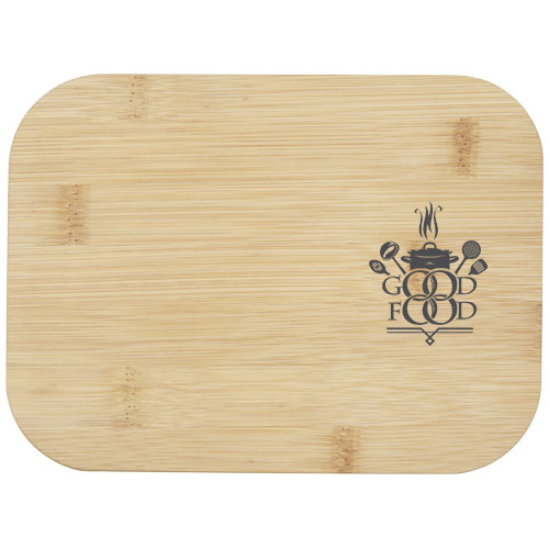 Roby 1000 ml Glas Lunchbox mit Bambusdeckel - natural / transparent klar