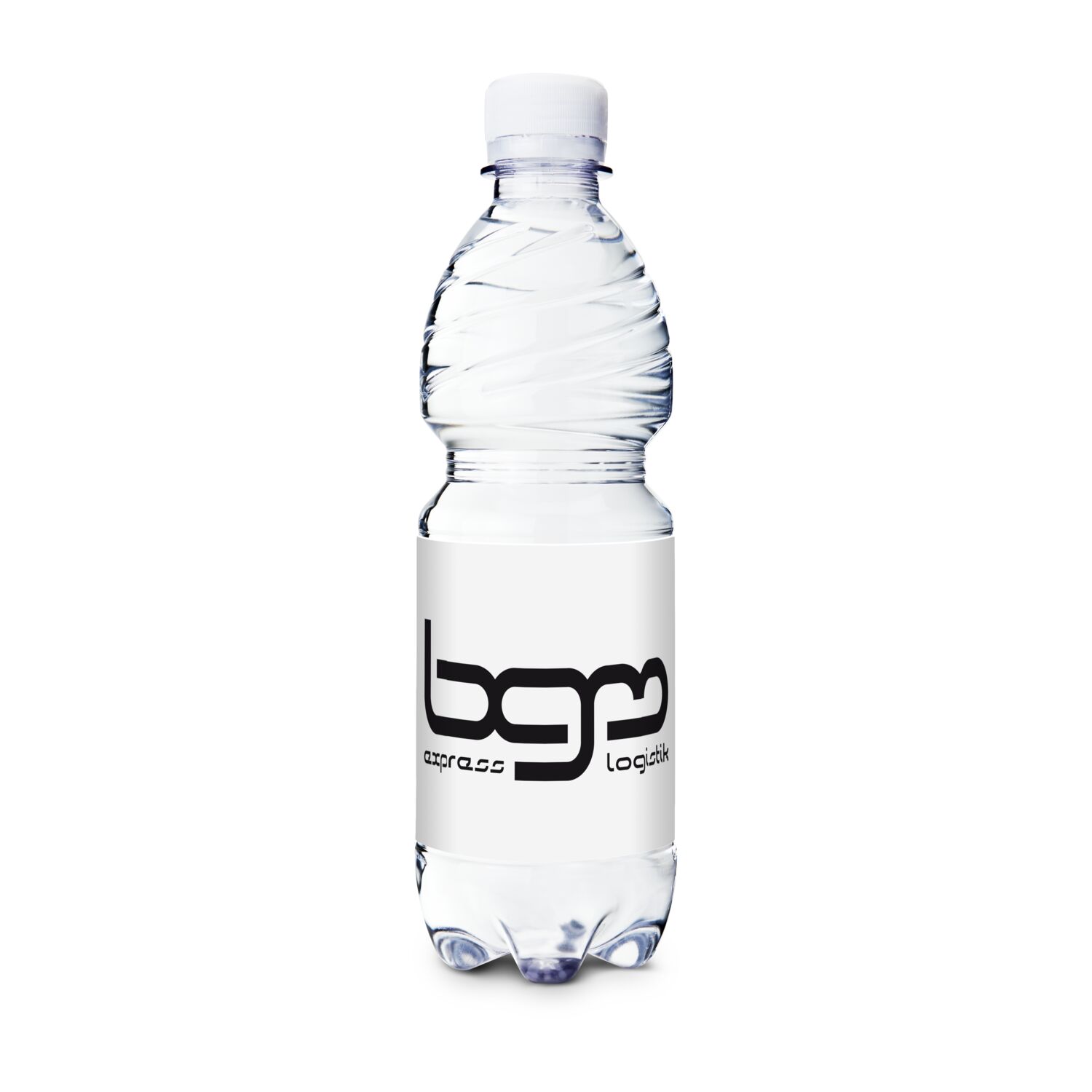 500 ml PromoWater - Mineralwasser - Folien-Etikett