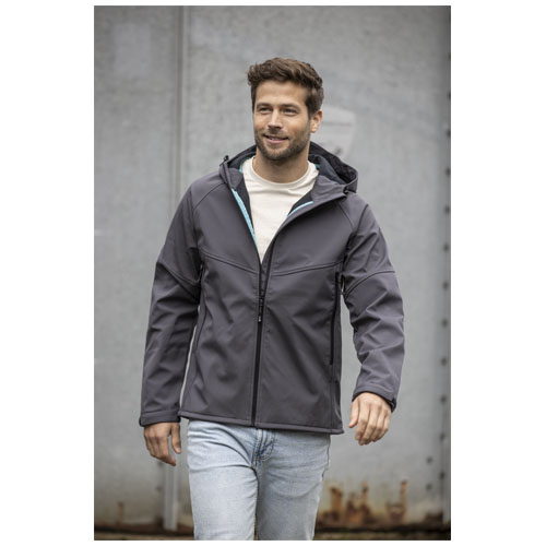Coltan Softshelljacke aus recyceltem Material für Herren - navy / XS