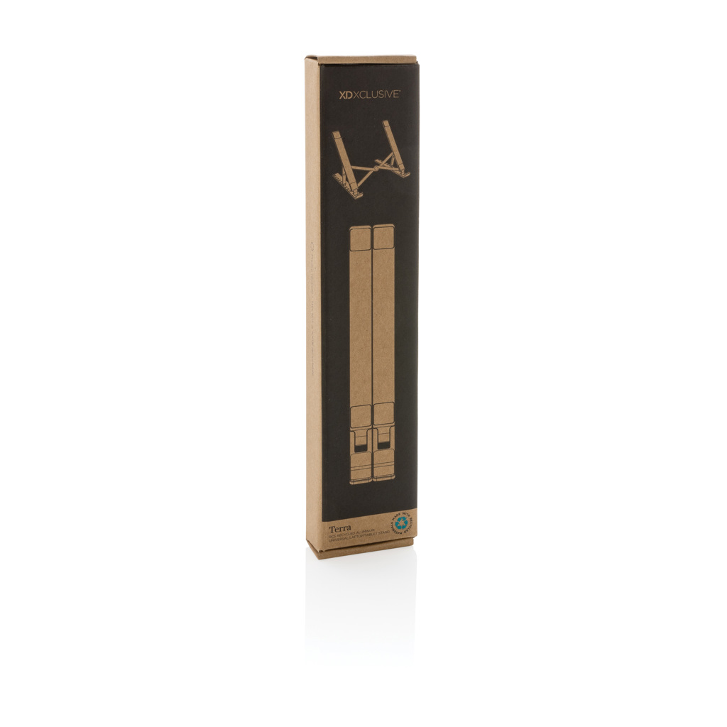 Terra universeller Laptop-/Tablet-Ständer aus RCS Aluminium