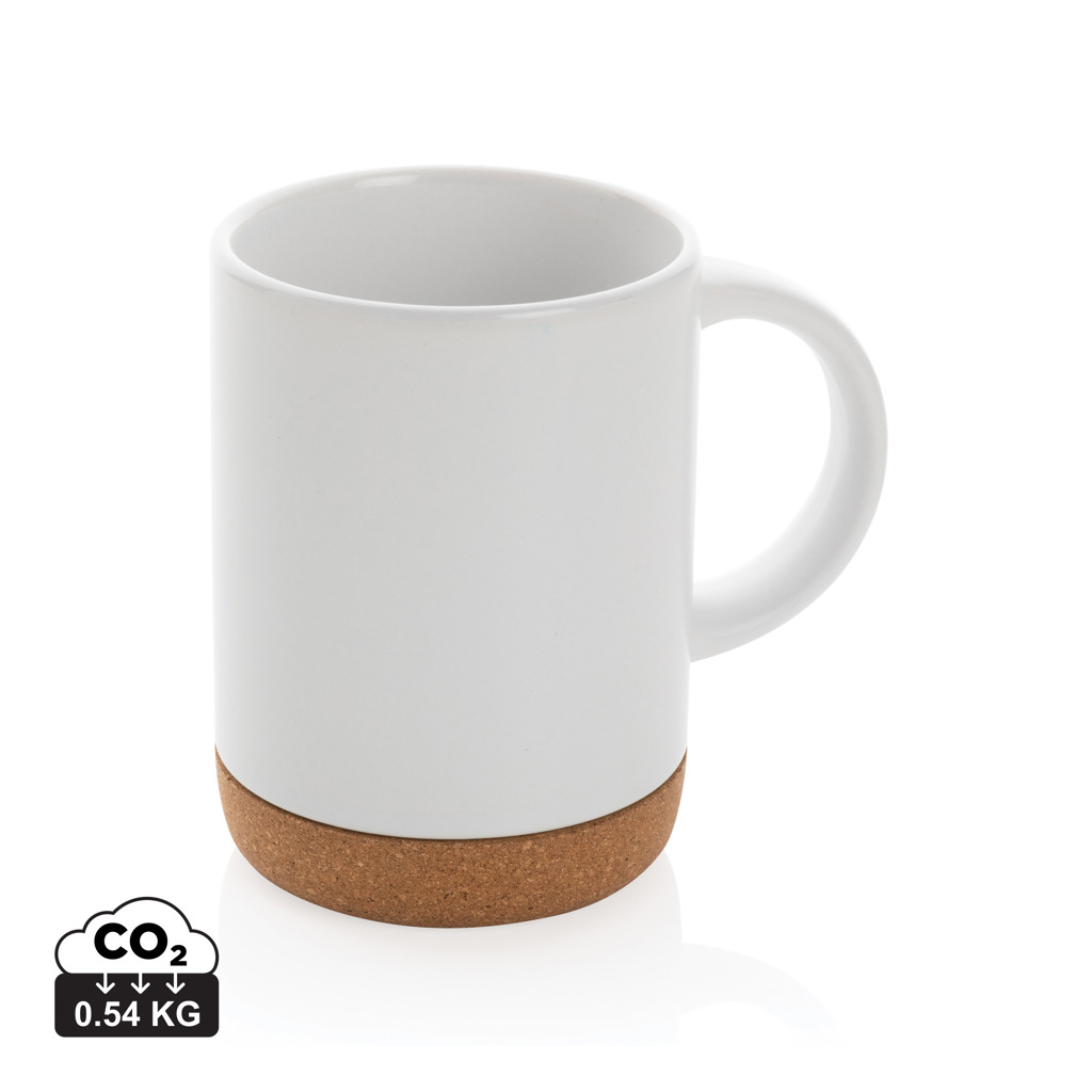 Keramikbecher mit Korkboden, 280ml