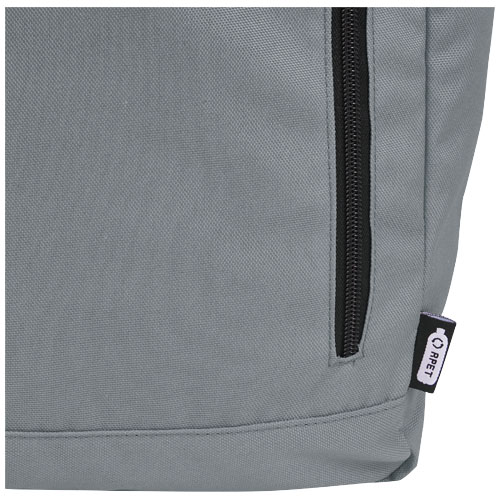 Byron 15,6" GRS RPET Roll-Top Rucksack 18 L - hellgrau