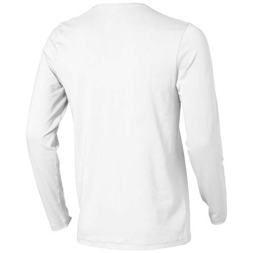 Ponoka Langarmshirt für Herren - weiss / XS