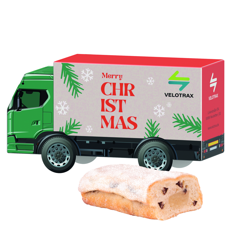 3D Präsent LKW Weihnachten