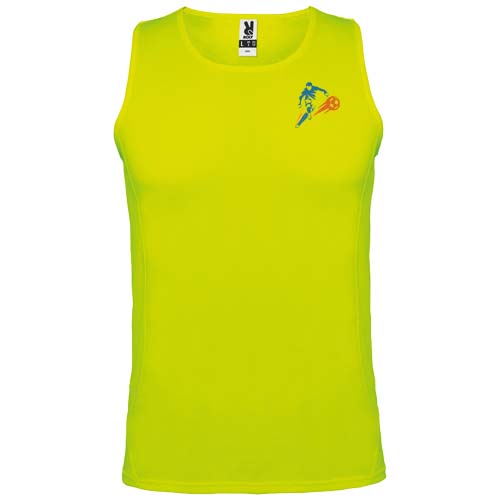 Andre 140 g/m² Sport Top für Herren - fluorgelb / S