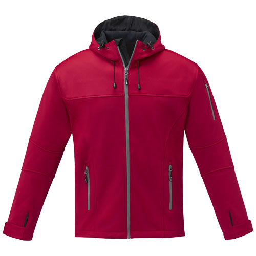 Match Softshelljacke für Herren - rot / XS