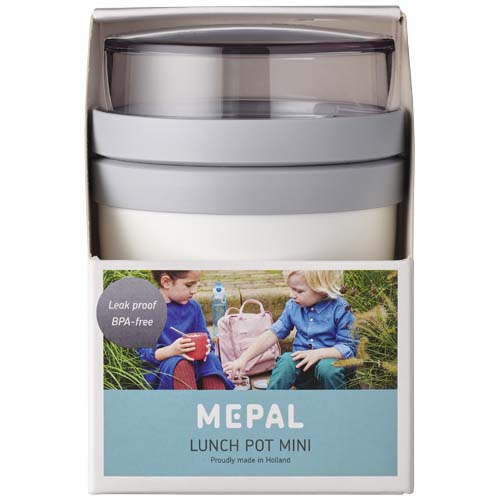 Mepal Ellipse Mini 300+120 ml Lunchpot - weiss