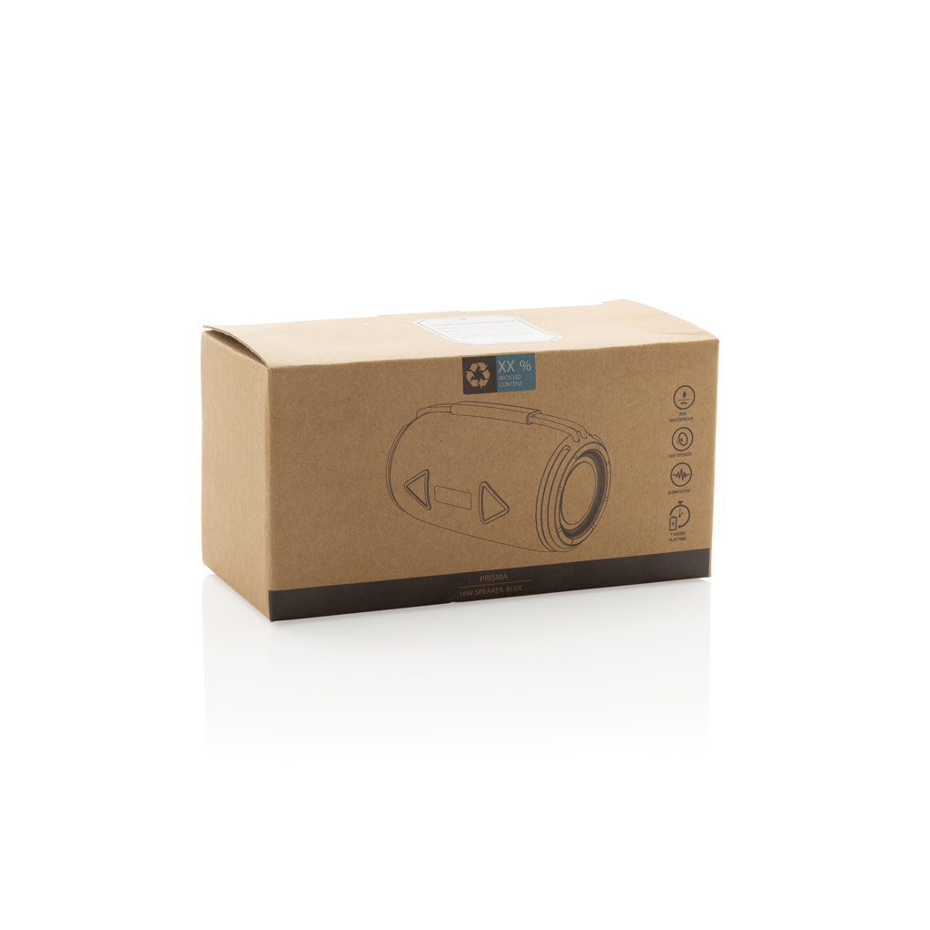 Prisma 16W IPX4 Speaker aus RCS rec. rPET