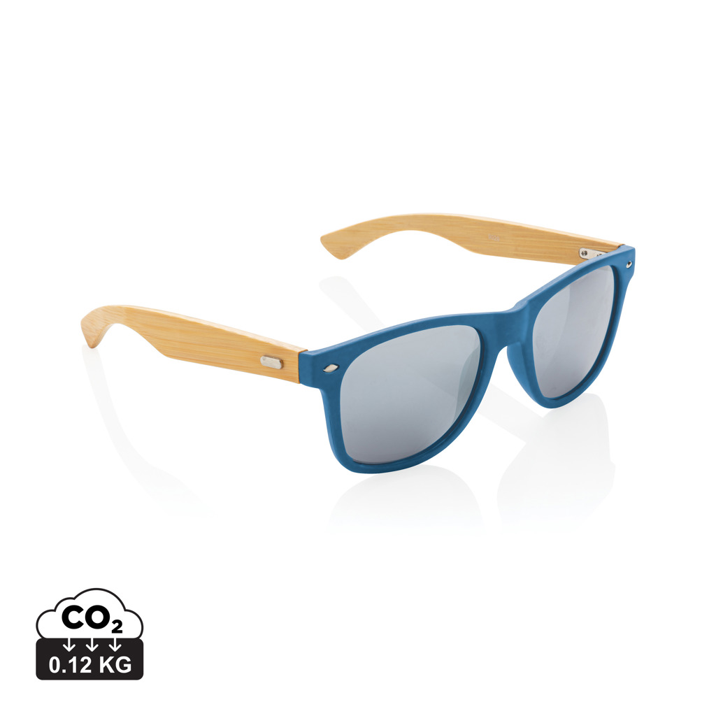 Sonnenbrille aus Bambus und RCS recyceltem Kunststoff