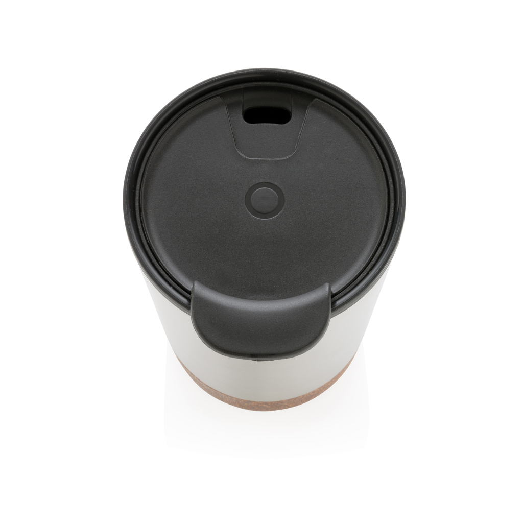 RCS recycelter Edelstahl-Kaffeebecher mit Kork