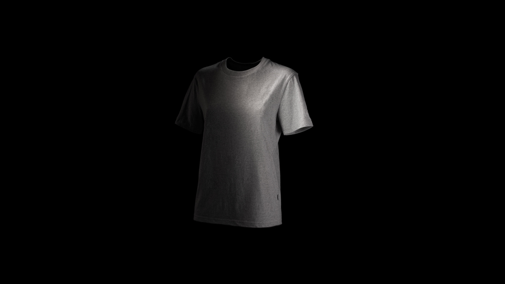 IQONIQ Manuel ungefärbtes T-Shirt aus recycelter Baumwolle