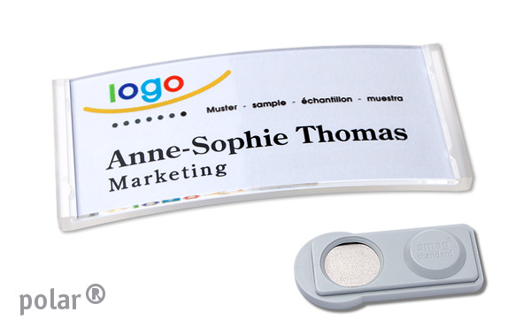 Namensschild polar® 30 "quick-print"
