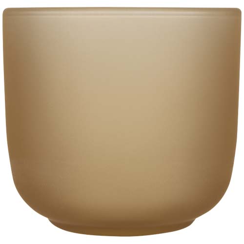 Male Set aus Holztablett und Glastassen, matt - oatmeal