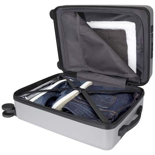 Rover Pro 20" Kabinentrolley aus recyceltem GRS-Material 40 L  - silber