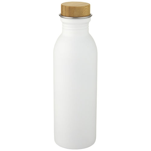 Kalix 650 ml Sportflasche aus Edelstahl - weiss