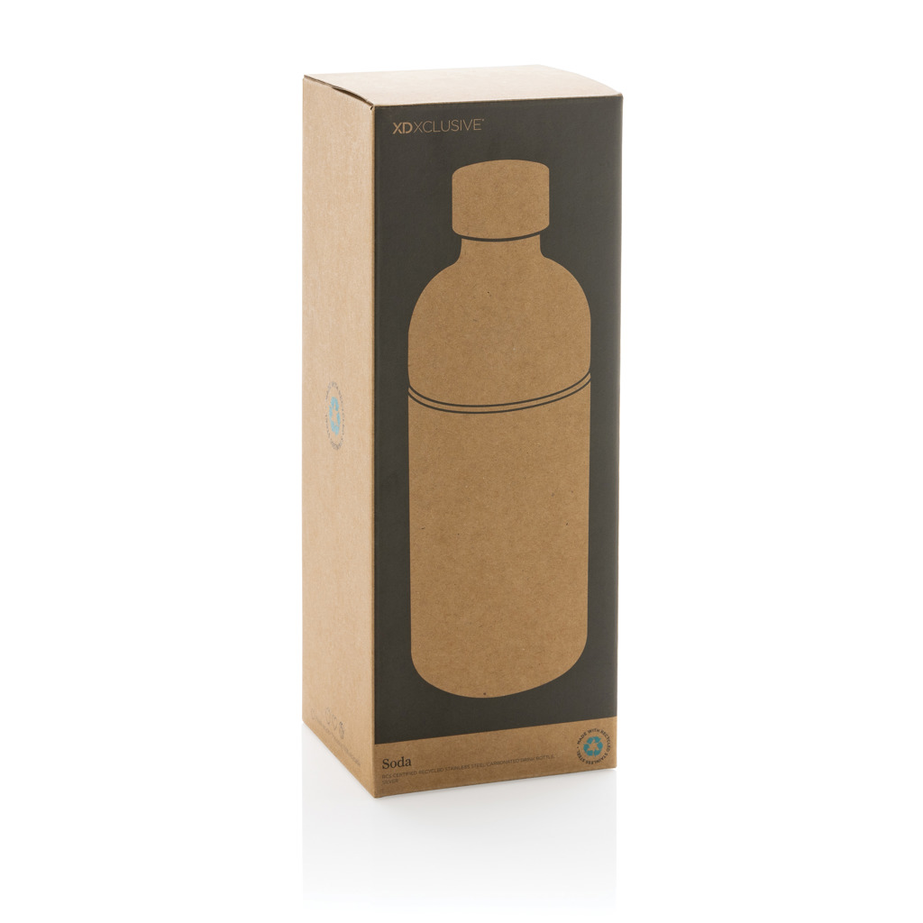 Soda Trinkflasche aus RCS-zertifiziertem Stainless-Steel