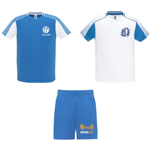 Juve Sport-Set Unisex  - weiss / royalblau / 2XL