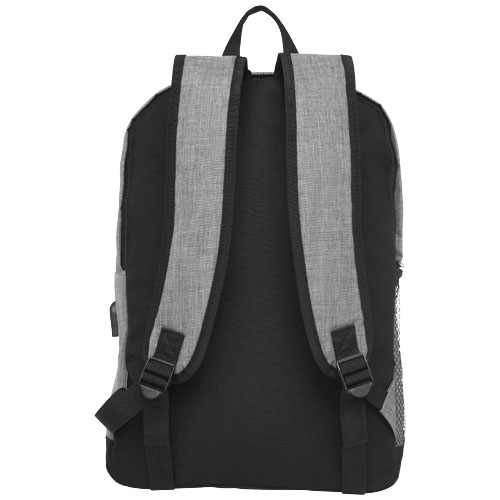 Hoss 15,6" Business Laptop-Rucksack 16L - heather mediumgrau