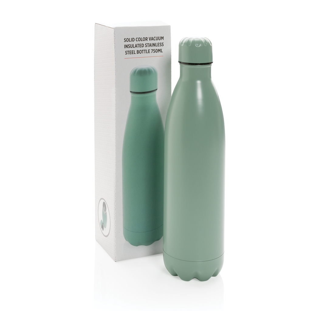 Solid Color Vakuum Stainless-Steel Flasche 750ml