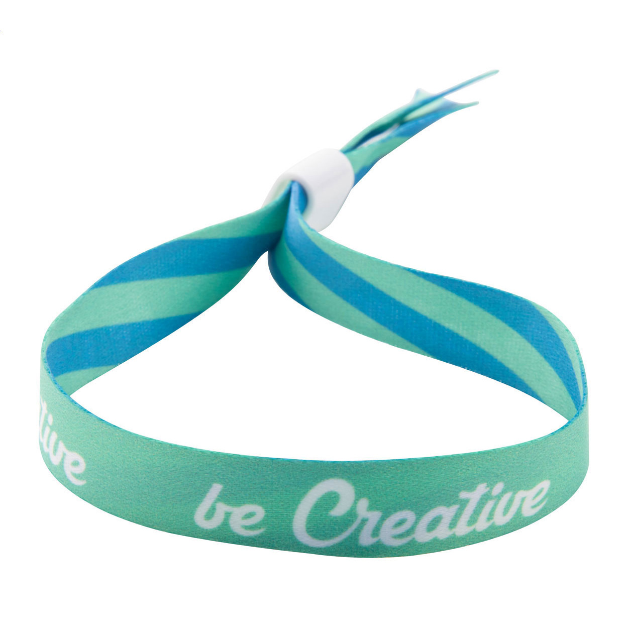 Individuelles Festival-Armband - weiß