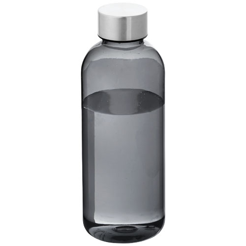Spring 600 ml Trinkflasche - transparent schwarz