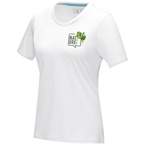 Azurite T-Shirt aus Bio-Baumwolle für Damen - weiss / XS